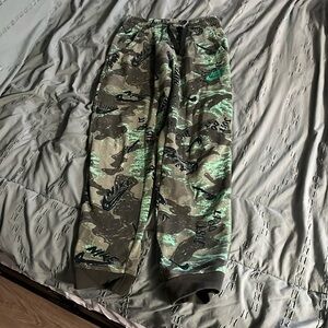 Camo Nike Jogging Pants Large